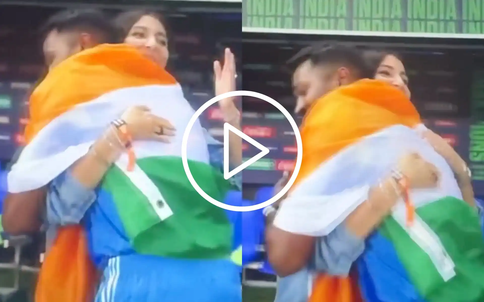 Anushka Sharma And Hardik Pandya Share A Warm Hug After India’s Champions Trophy Win